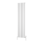 Gio Vertical Single Aluminium Radiator - White - Various Sizes