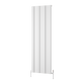 Gio Vertical Single Aluminium Radiator - White - Various Sizes