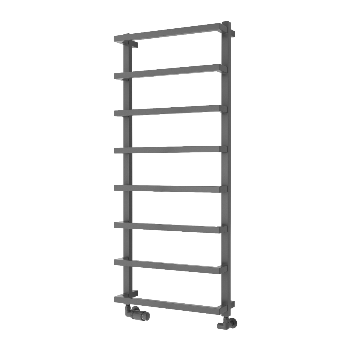 Glora Mild Steel Towel Rail - Anthracite - Various Sizes
