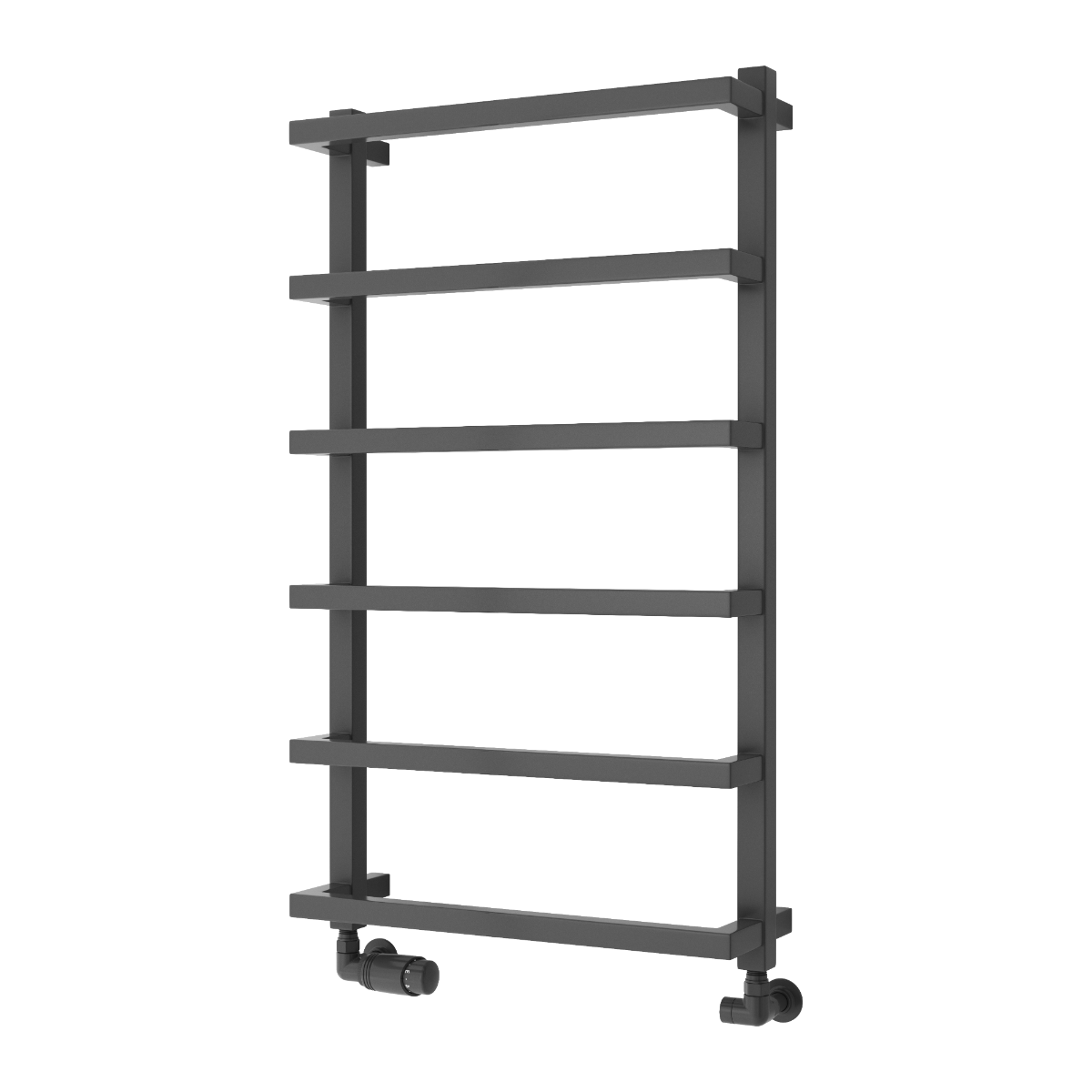 Glora Mild Steel Towel Rail - Anthracite - Various Sizes