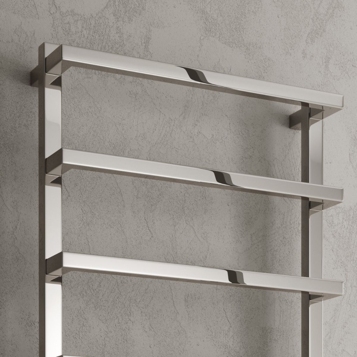 Glora Mild Steel Towel Rail - Chrome - Various Sizes