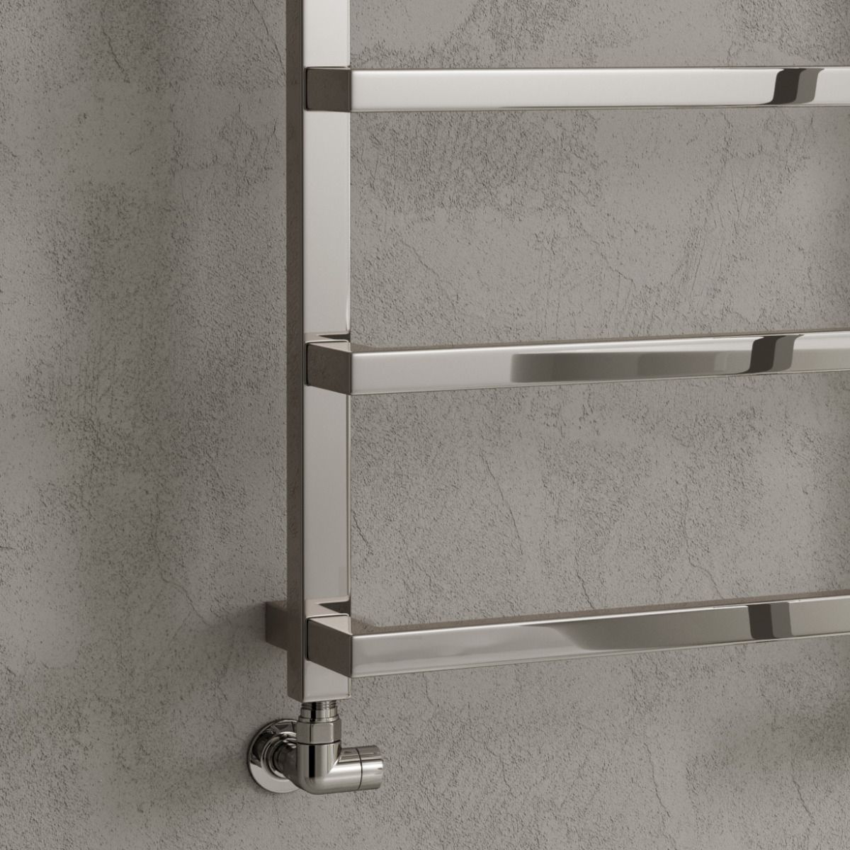 Glora Mild Steel Towel Rail - Chrome - Various Sizes