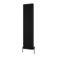 Hedingham Vertical Mild Steel Radiator - Black - Various Sizes