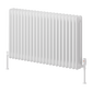 Hedingham Horizontal Mild Steel Radiator - White - Various Sizes