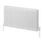 Hedingham Horizontal Mild Steel Radiator - White - Various Sizes