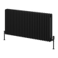 Hedingham Horizontal Mild Steel Radiator - Black - Various Sizes