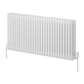 Hedingham Horizontal Mild Steel Radiator - White - Various Sizes