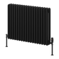 Hedingham Horizontal Mild Steel Radiator - Black - Various Sizes