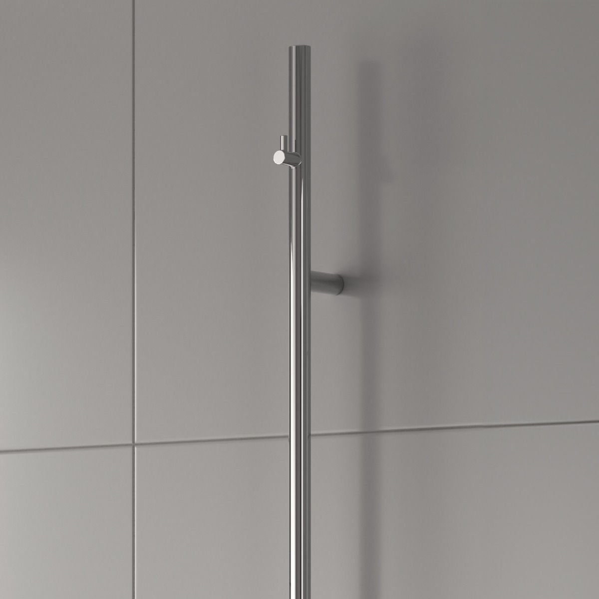 Ines Electric Stainless Steel Heated Towel Rail - Various Colours