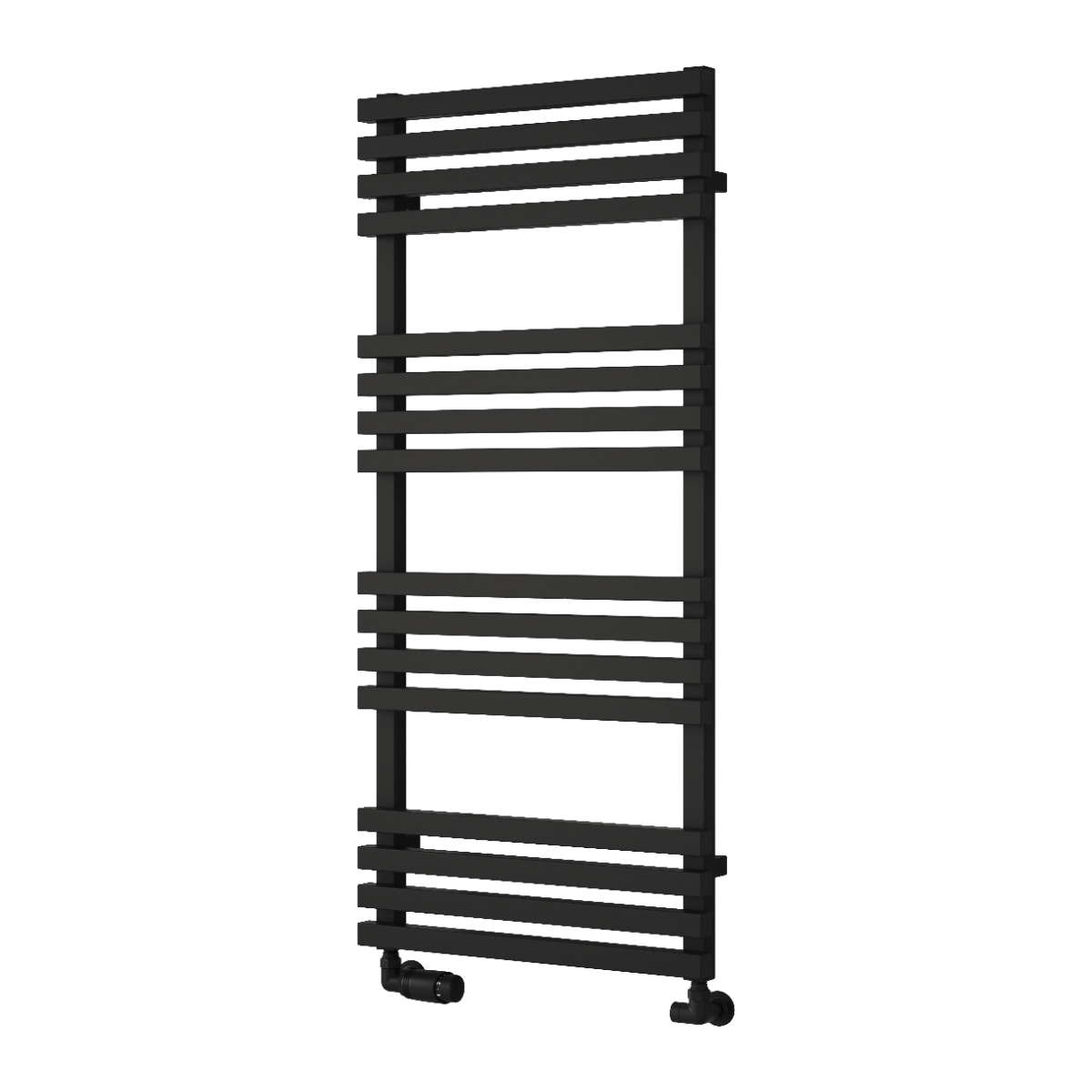 Kale Mild Steel Towel Rail - Black - Various Sizes