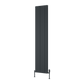 Melvin Vertical Single Aluminium Radiator - Anthracite- Various Sizes