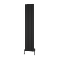 Melvin Vertical Single Aluminium Radiator - Black - Various Sizes