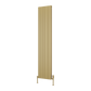 Melvin Vertical Single Aluminium Radiator - Brass - Various Sizes