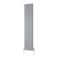 Melvin Vertical Single Aluminium Radiator - Silver- Various Sizes