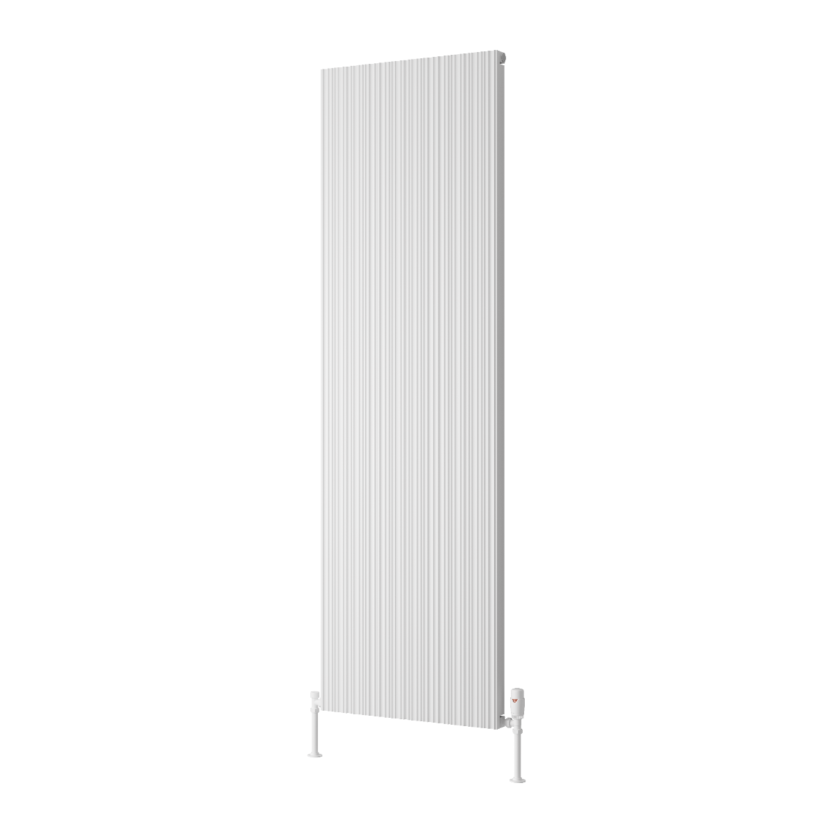 Melvin Vertical Single Aluminium Radiator - White - Various Sizes