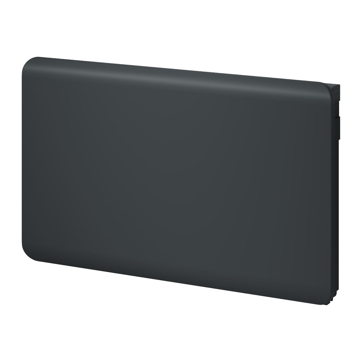 Odet Horizontal Electric Aluminium Radiator - Various Sizes - Anthracite