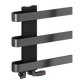 Panaro Mild Steel Towel Rail - Brushed Gun Metal - Various Sizes