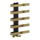 Panaro Mild Steel Towel Rail - Brushed Brass - Various Sizes