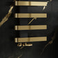 Panaro Mild Steel Towel Rail - Brushed Brass - Various Sizes
