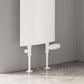 Picoli Vertical Aluminium Radiator - White - Various Sizes