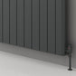 Resia Horizontal Aluminium Radiator - Anthracite - Various Sizes
