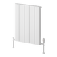 Resia Horizontal Aluminium Radiator - White - Various Sizes