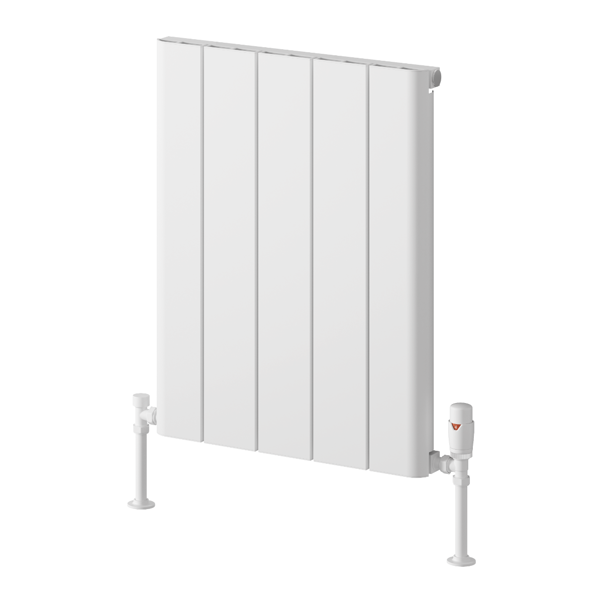 Resia Horizontal Aluminium Radiator - White - Various Sizes