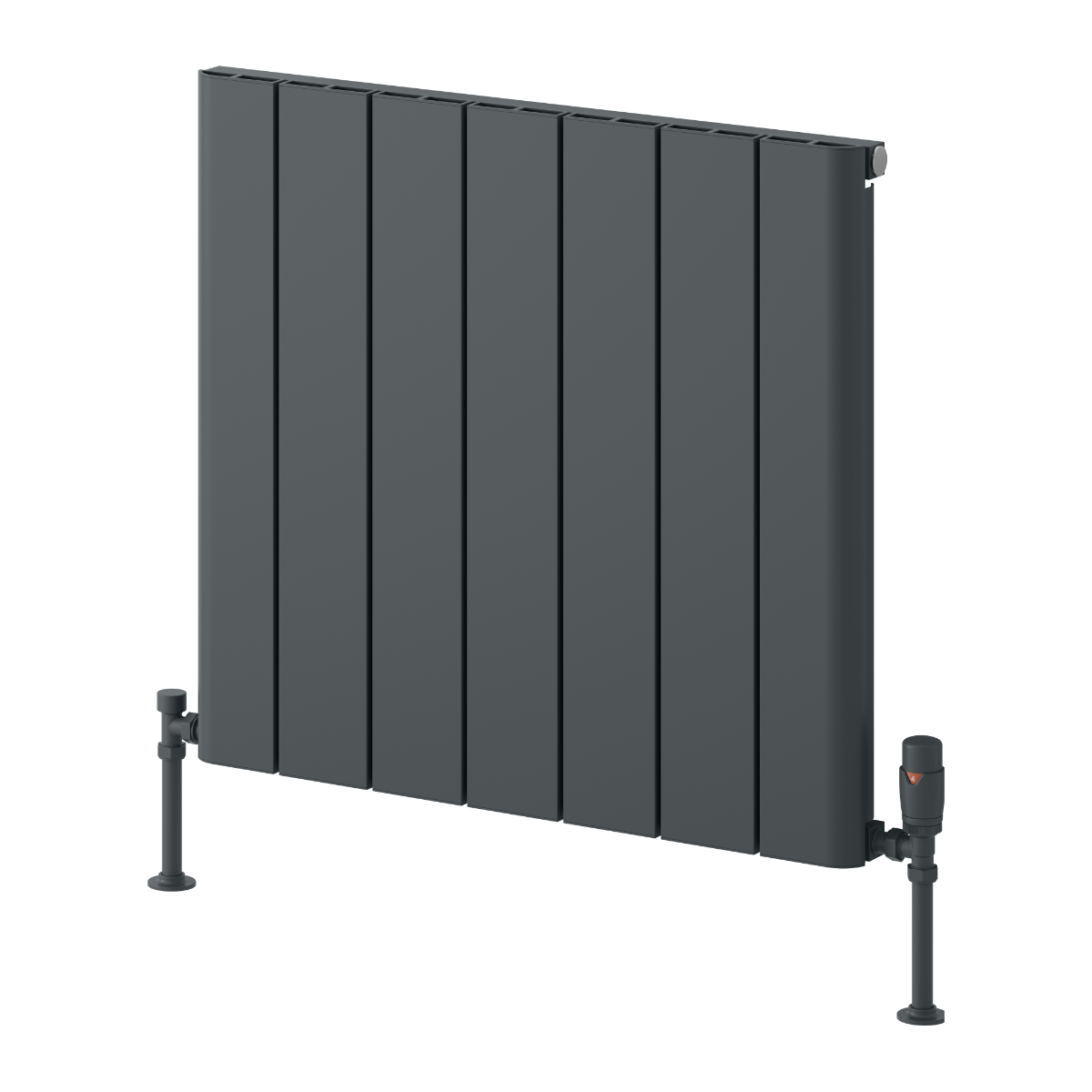 Resia Horizontal Aluminium Radiator - Anthracite - Various Sizes