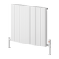 Resia Horizontal Aluminium Radiator - White - Various Sizes