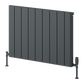 Resia Horizontal Aluminium Radiator - Anthracite - Various Sizes