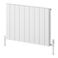 Resia Horizontal Aluminium Radiator - White - Various Sizes