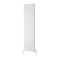 Resia Vertical Single Aluminium Radiator - White - Various Sizes
