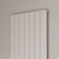 Resia Vertical Single Aluminium Radiator - White - Various Sizes