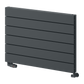 Rienza Horizontal Aluminium Radiator - Anthracite - Various Sizes