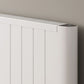 Serre Horizontal Electric Aluminium Radiator - Various Sizes - White