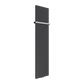 Slimline Vertical Radiator - Various Sizes - Anthracite