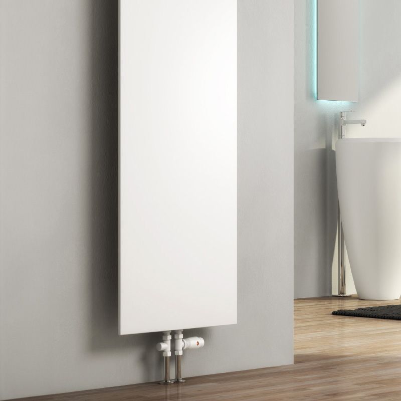 Slimline Vertical Radiator - Various Sizes - White