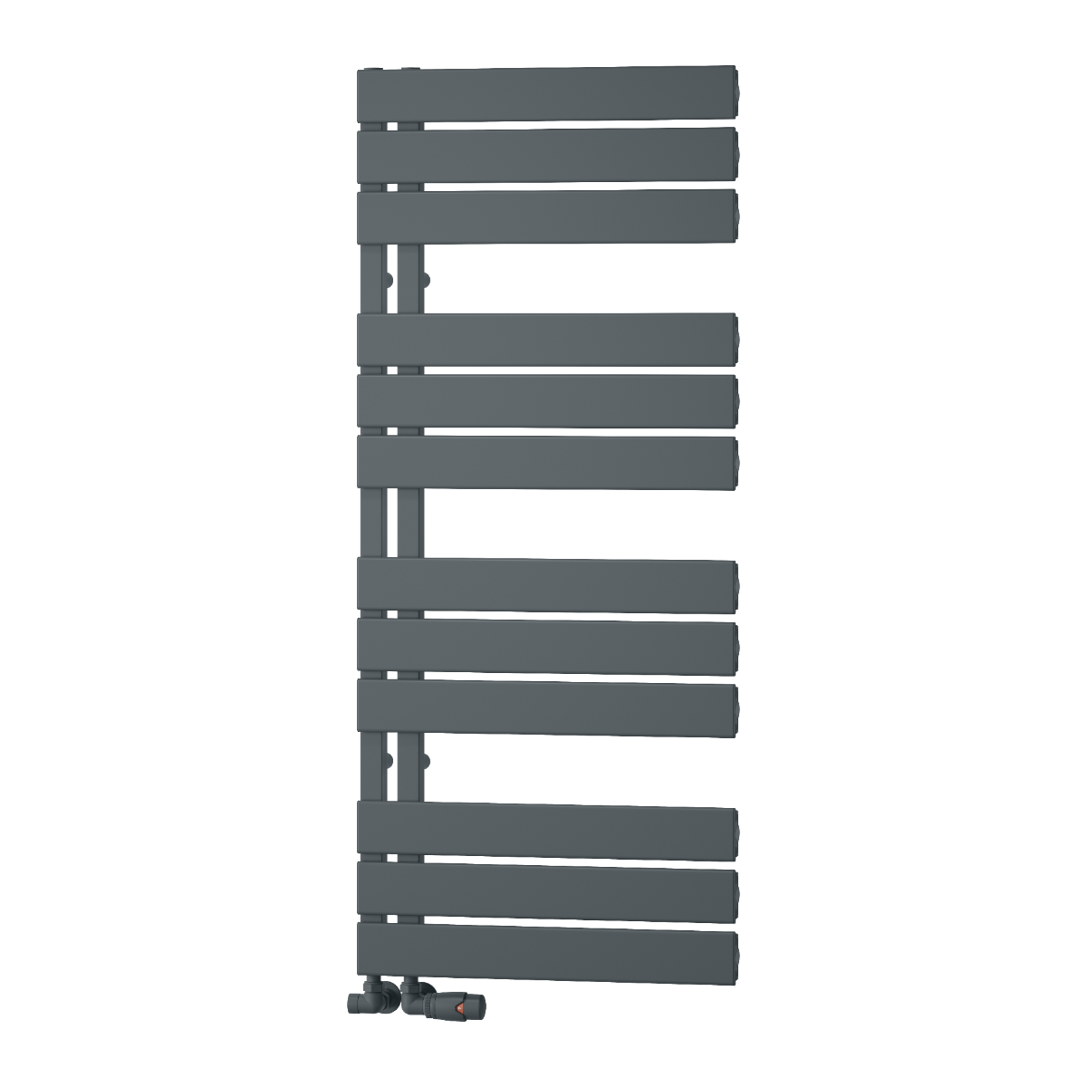 Vada Aluminium Towel Rail - Anthracite - Various Sizes