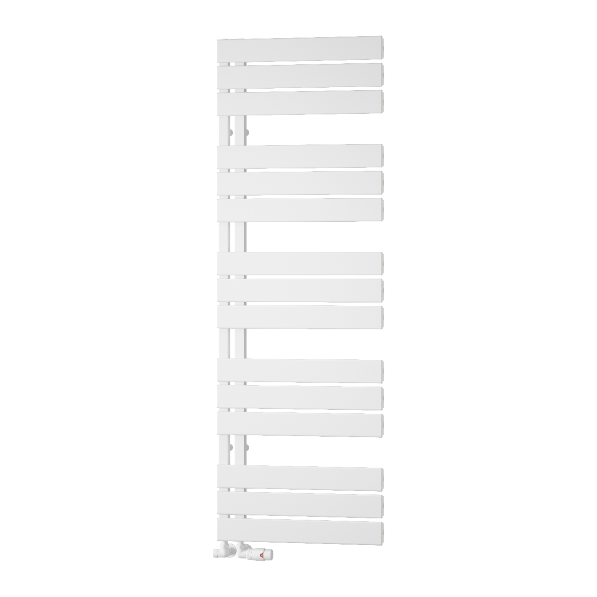 Vada Aluminium Towel Rail - White - Various Sizes