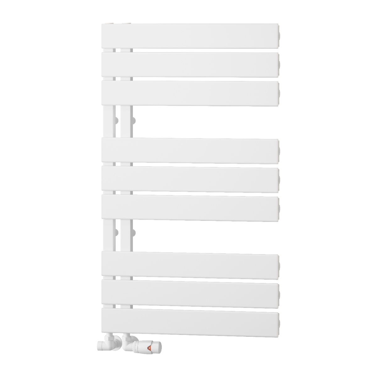 Vada Aluminium Towel Rail - White - Various Sizes