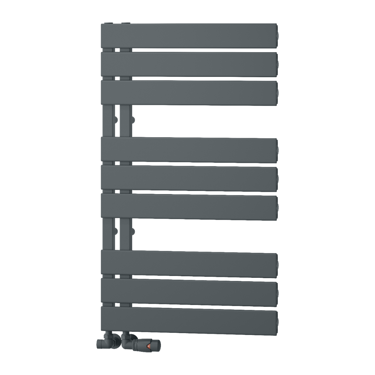 Vada Aluminium Towel Rail - Anthracite - Various Sizes
