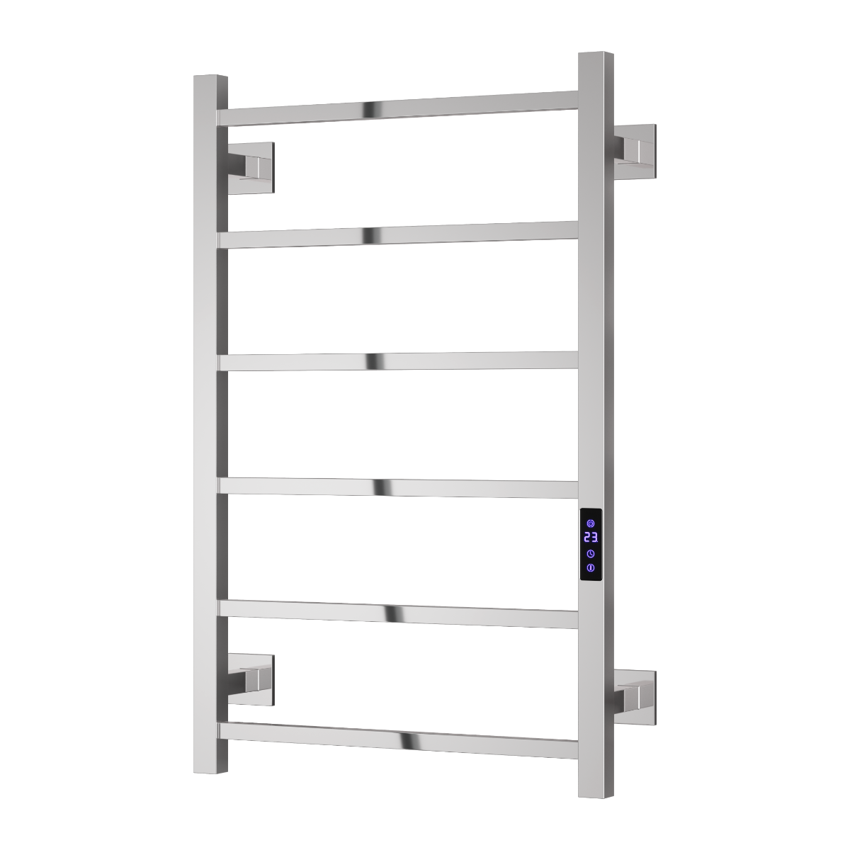 Velino Electric Stainless Steel Heated Towel Rail - Various Colours