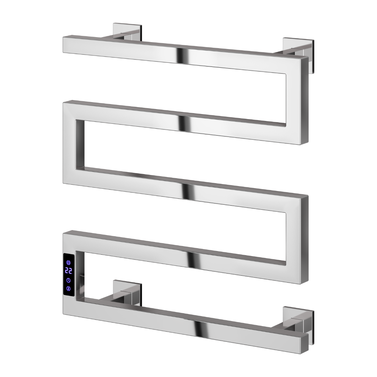 Vispa Electric Stainless Steel Heated Towel Rail - Various Colours