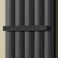 Vicari Vertical Single Aluminium Radiator - 1800mm Tall - Anthracite - Various Sizes