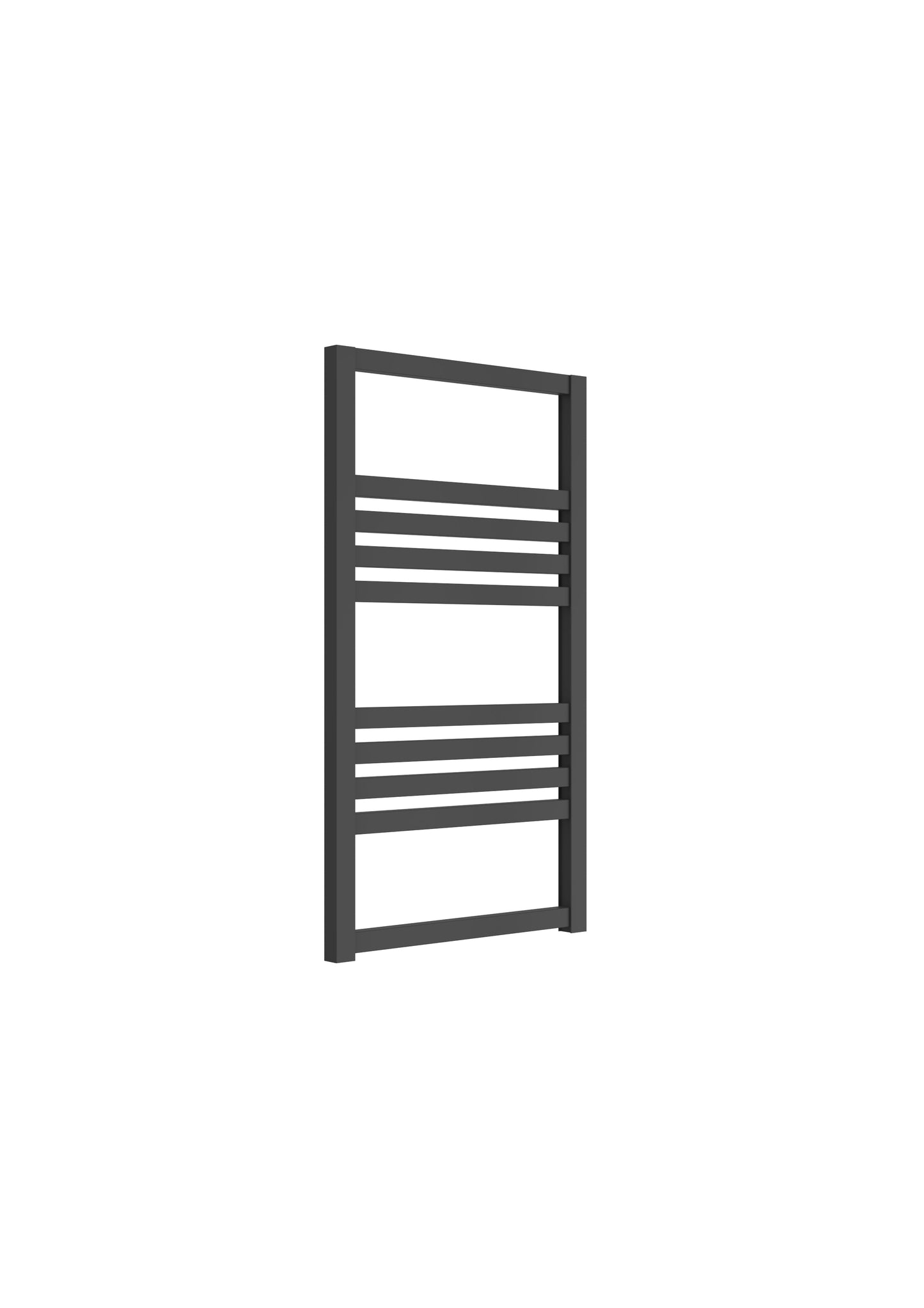 Bolca Dual Fuel Aluminium Heated Towel Rail - Various Sizes - Anthracite