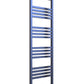 Bolca Dual Fuel Aluminium Heated Towel Rail - Various Sizes - Satin Blue