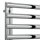 Cavo Dual Fuel Stainless Steel Heated Towel Rail - Various Sizes - Polished Stainless Steel