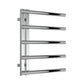 Celico Dual Fuel Stainless Steel Heated Towel Rail - Various Sizes - Polished Stainless Steel