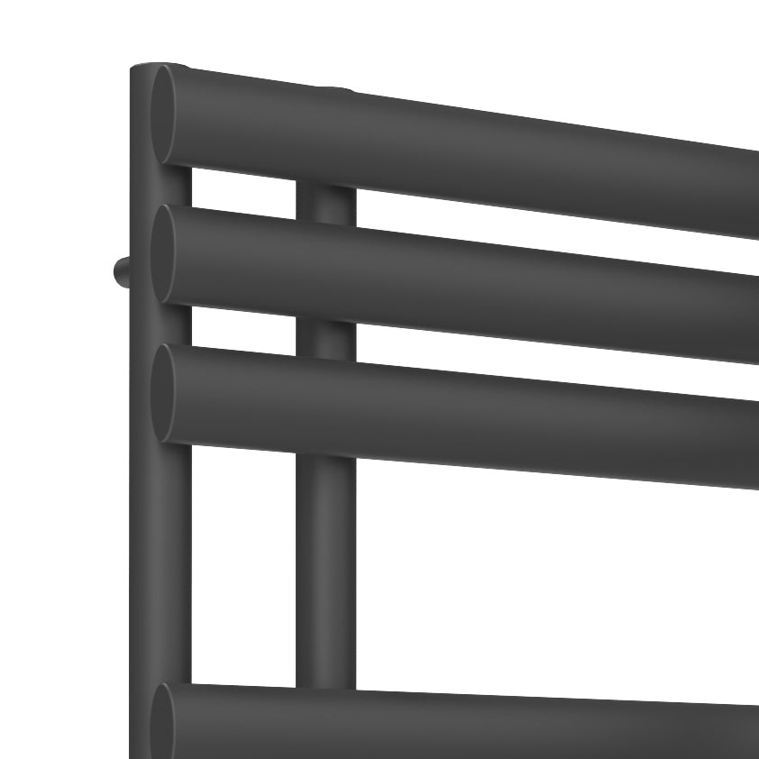 Chisa Electric Heated Towel Rail - Various Sizes - Anthracite