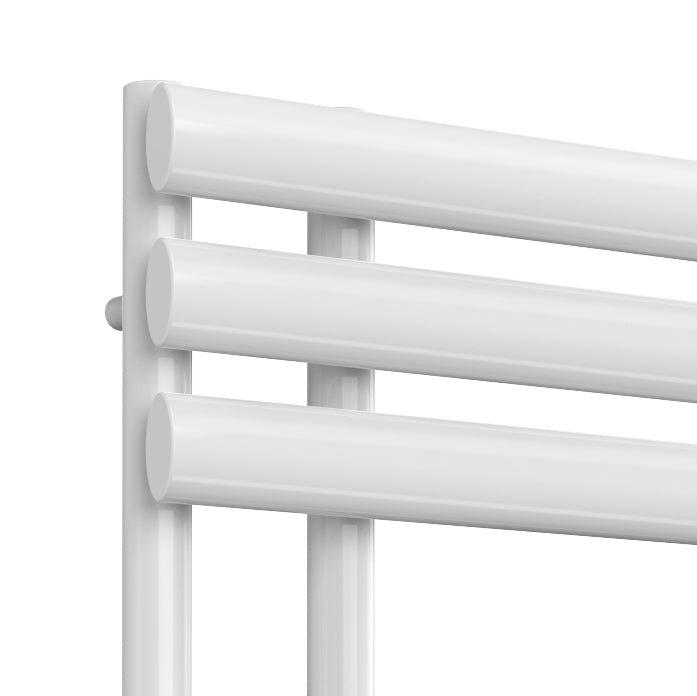 Chisa Dual Fuel Heated Towel Rail - Various Sizes - White